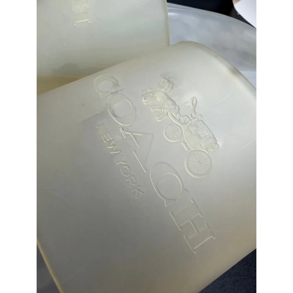 Coach Ulyssa Translucent Jelly Slides Sandals Women Size 11